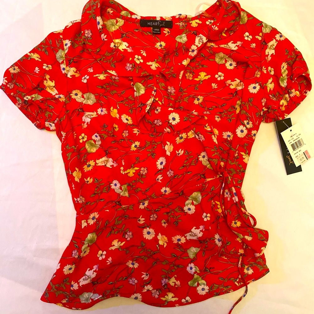 Heart Soul Large shirt, fits like medium